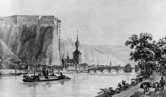 La barque de Namur à Dinant